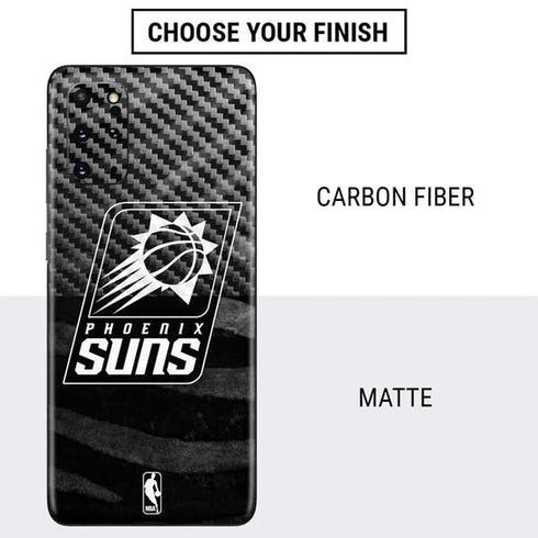 NBA Phoenix Suns Black Animal Print Galaxy S20 Plus Skin